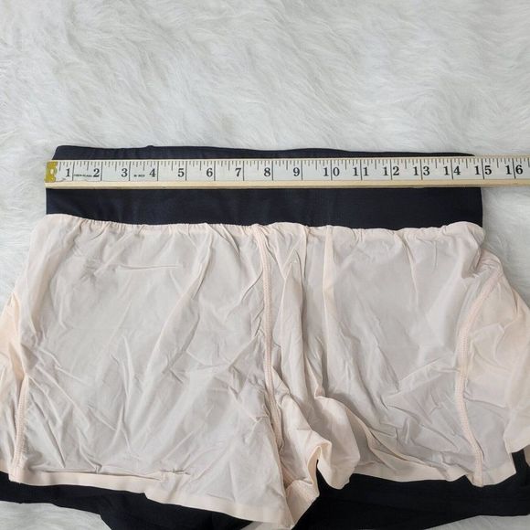 Fabletics Layered Athleisure Compression Shorts Women's Medium - Picture 5 of 9